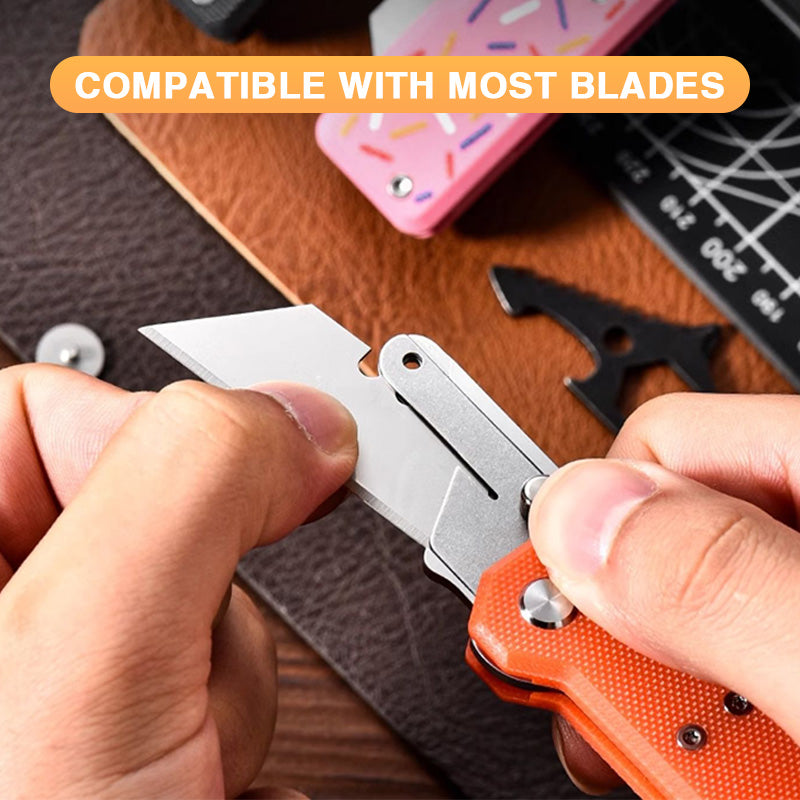 The ViperSlide: Heavy-Duty Multifunctional Folding Utility Knife