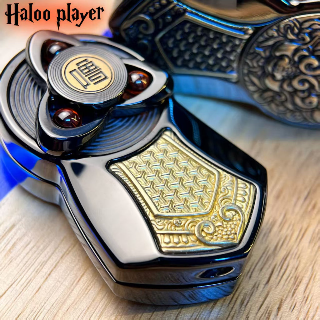 Arthur Tang's Rhythmic EDC Finger Push Toy with Snap