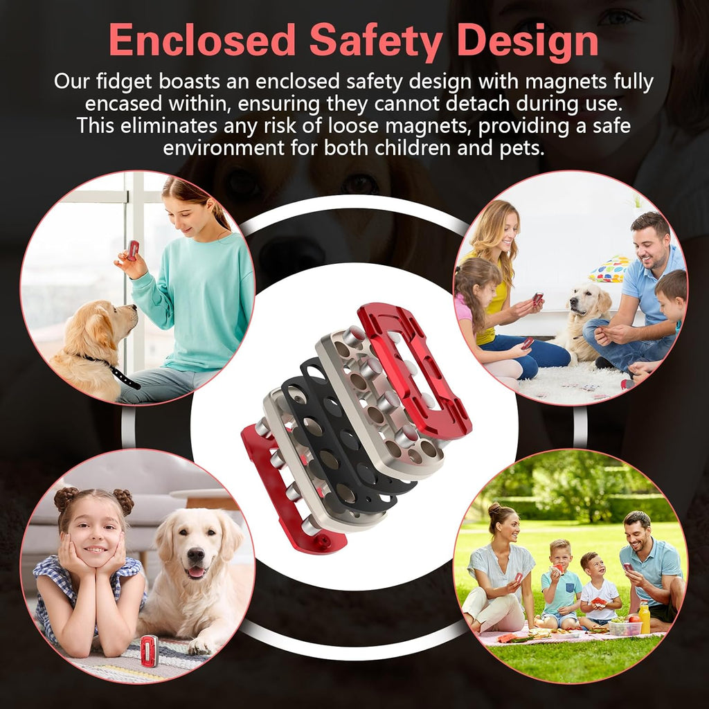 Echo Edge：Metal Magnetic Fidget Slider