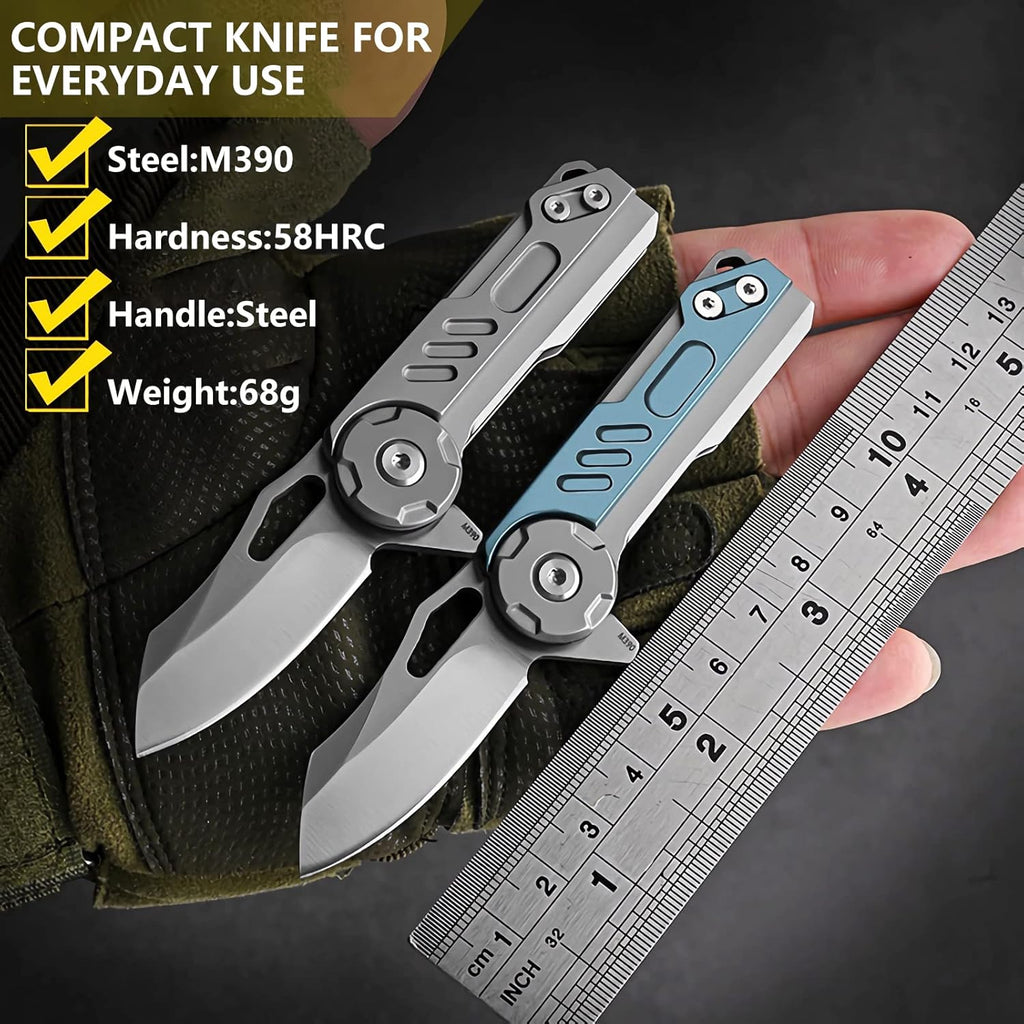 OmniFold Razor: Stainless steel Mini Folding Knife