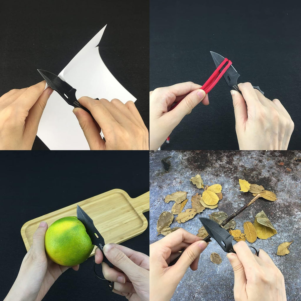 THUMB Mini Fixed Blade Neck Knife for EDC