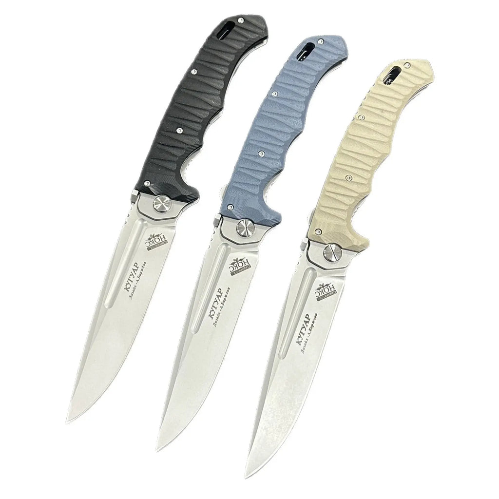 Shadow Ridge D2 Folding Knife – G10 Tactical EDC