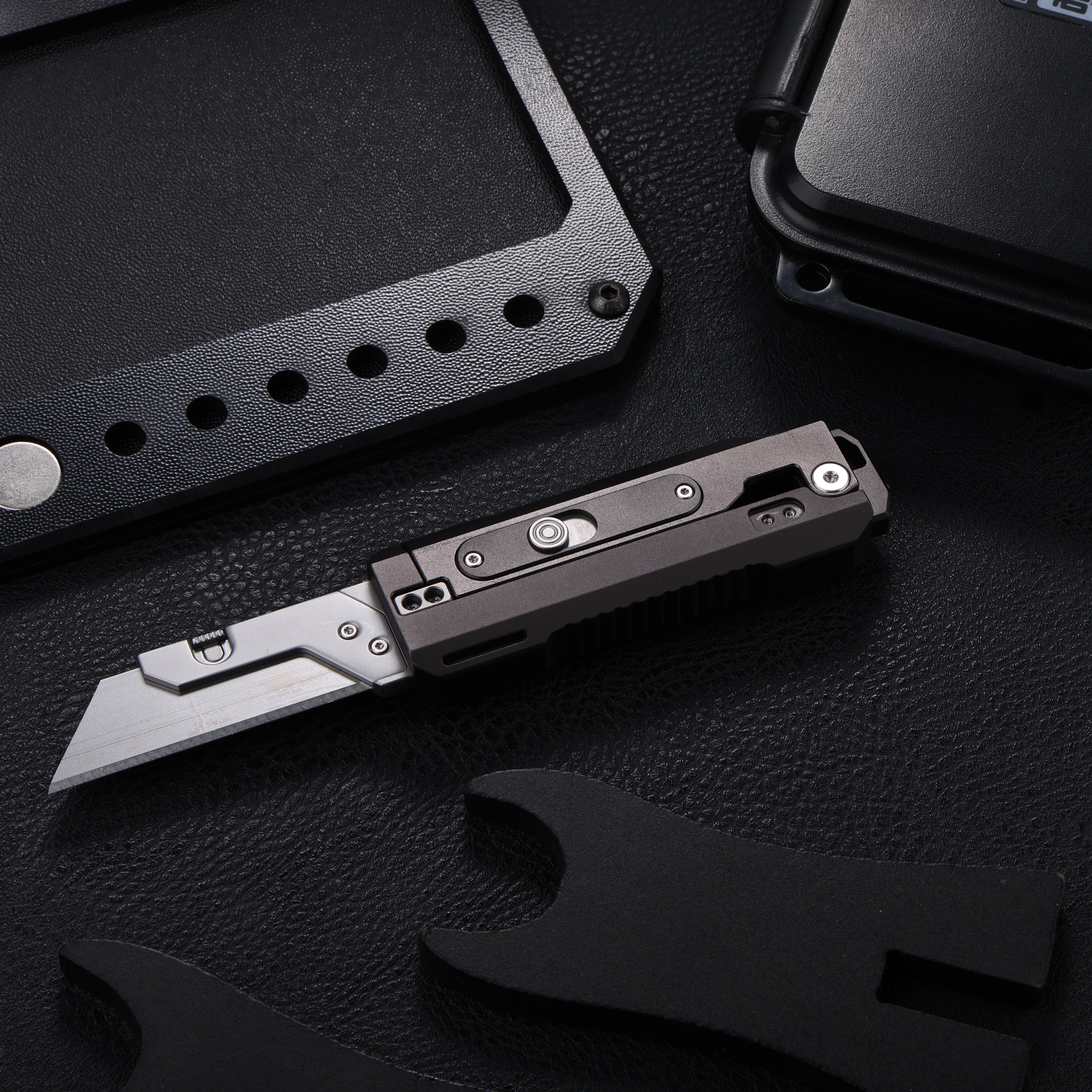 JetFlick AL — Aluminum Gravity Knife with One-Hand Flick Opening