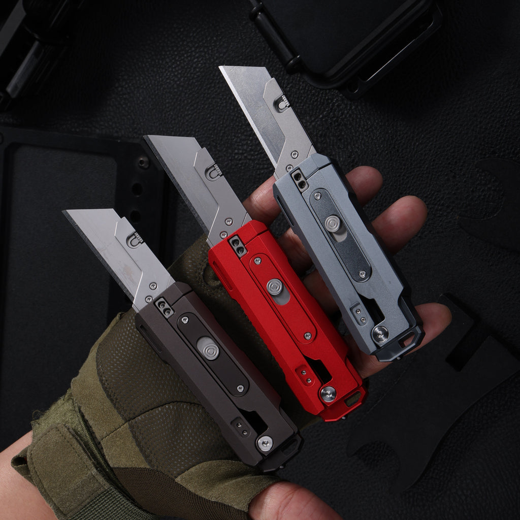 JetFlick AL — Aluminum Gravity Knife with One-Hand Flick Opening