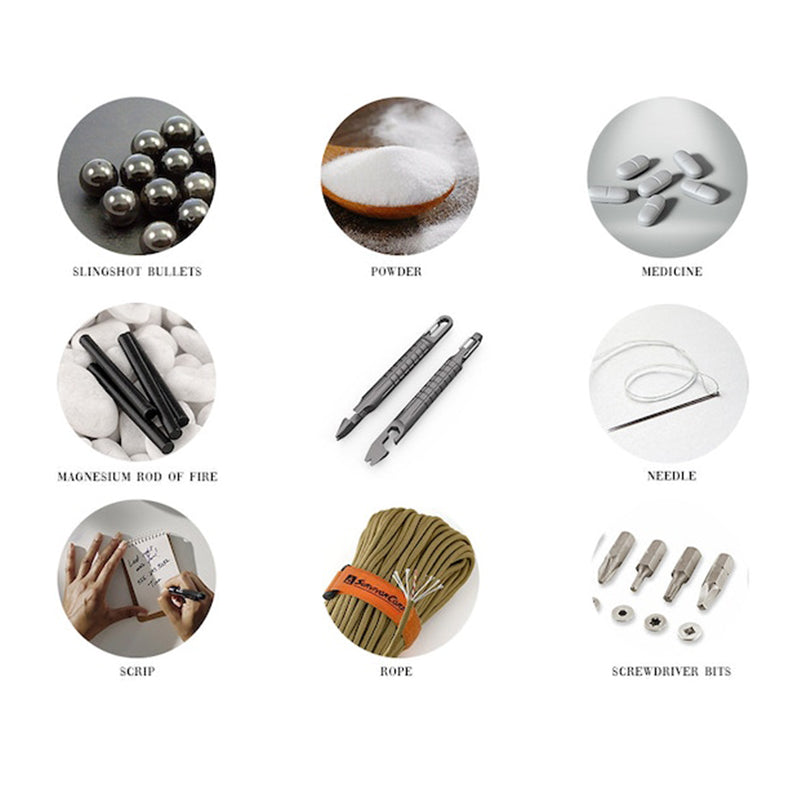 The Infinity - Titanium Firestarter & Multi-Tool