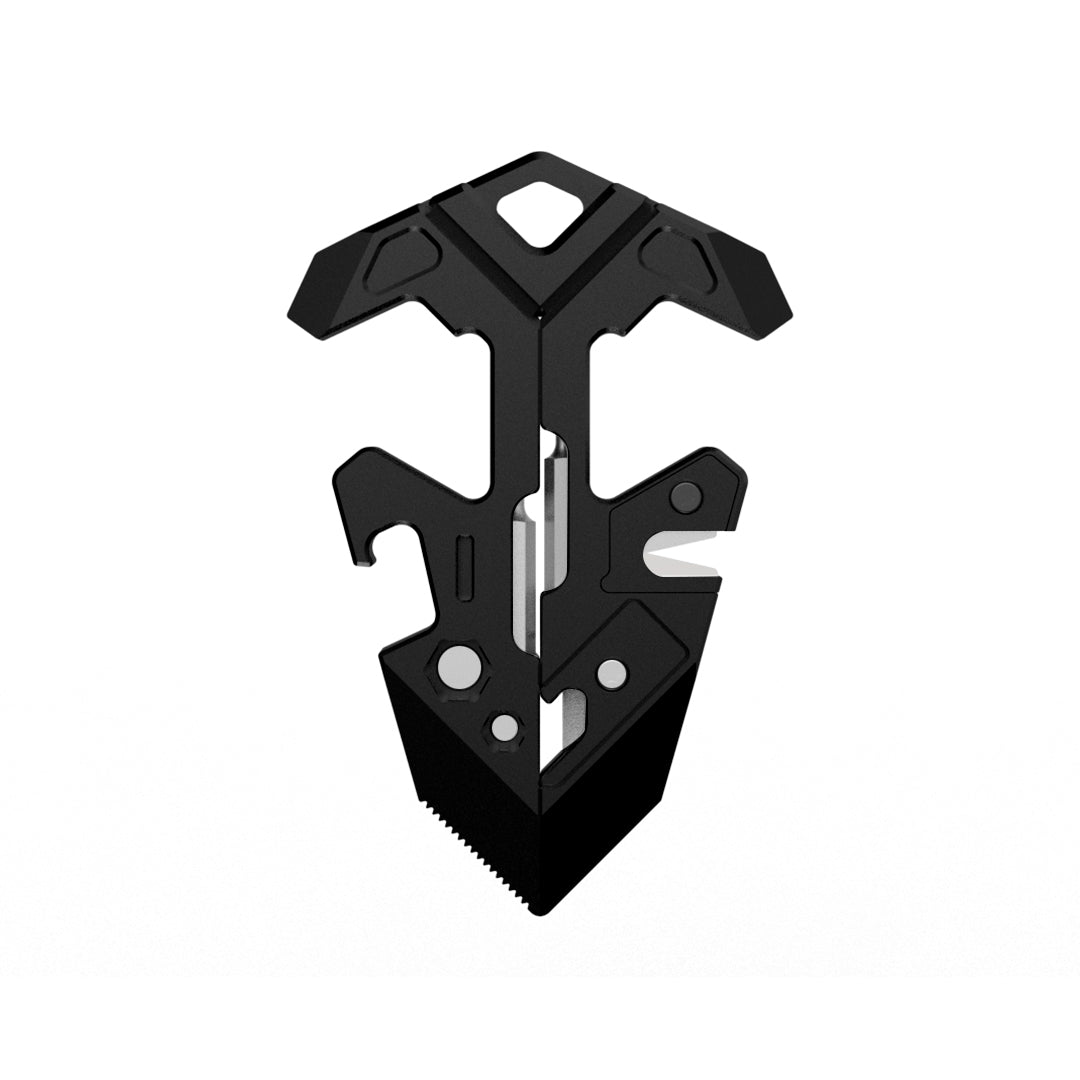 V-Stand: Titanium Multi-Tool Phone Stand for EDC