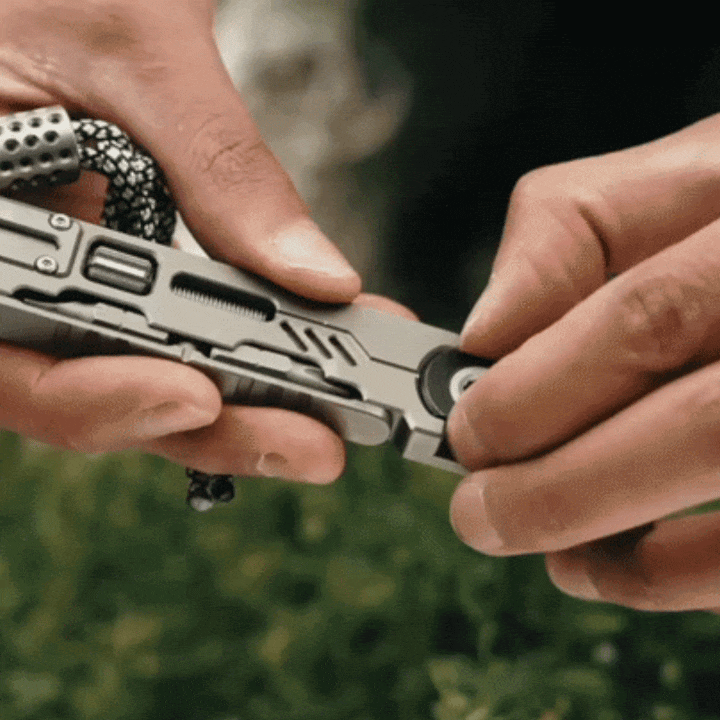 The PryMax 2.0: All-In-1 Titanium Multi-function Pry Bar
