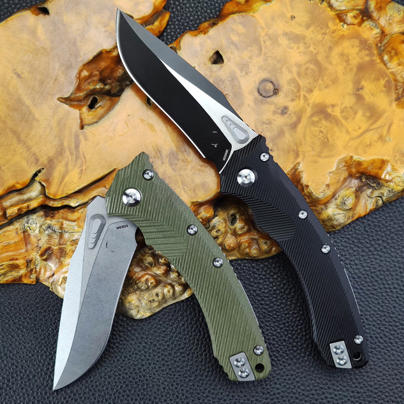 Forge Hawk : M390 Stainless Steel Folding Pocket Knife