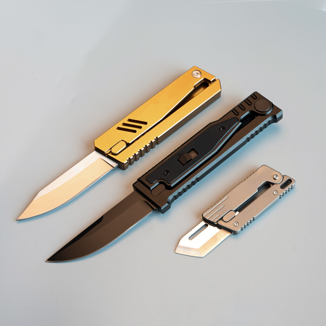 30% OFF! Gravity-Assisted Knife Set :3 Different Sizes for Versatile Use