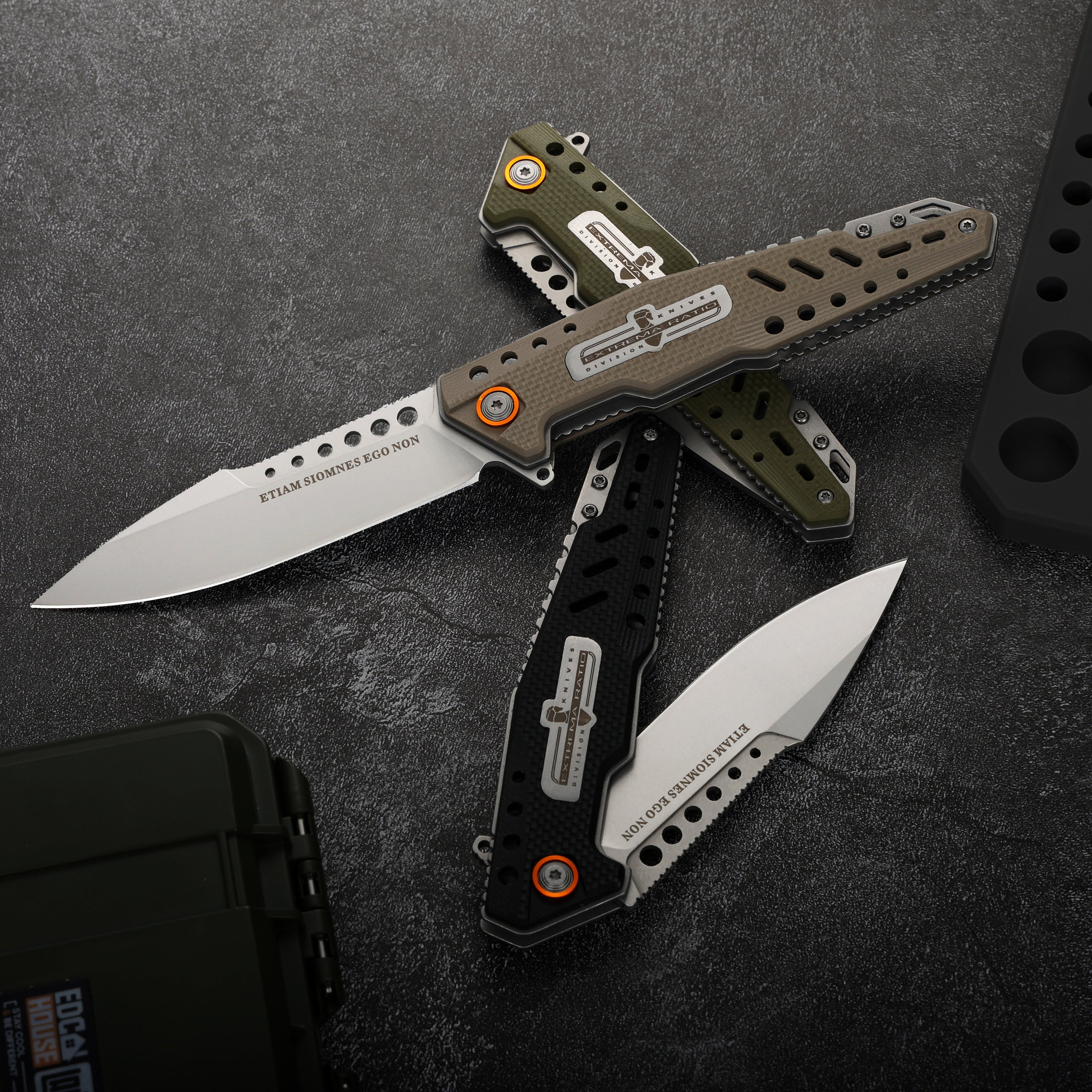 RaptorClaw G10 Tactical Folding Knife – EDC Survival Blade