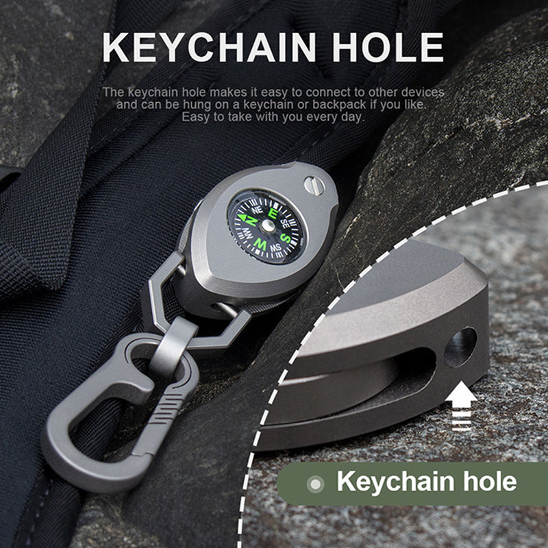 The Polar Pupil: Multi-Tool with Compass and Folding Loupe