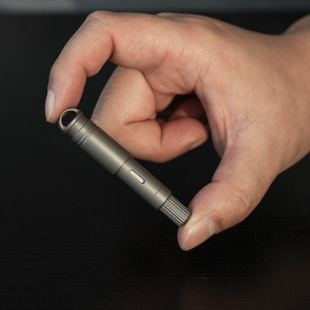 DartInk – Quick-Release Titanium Mini Pen & Knife