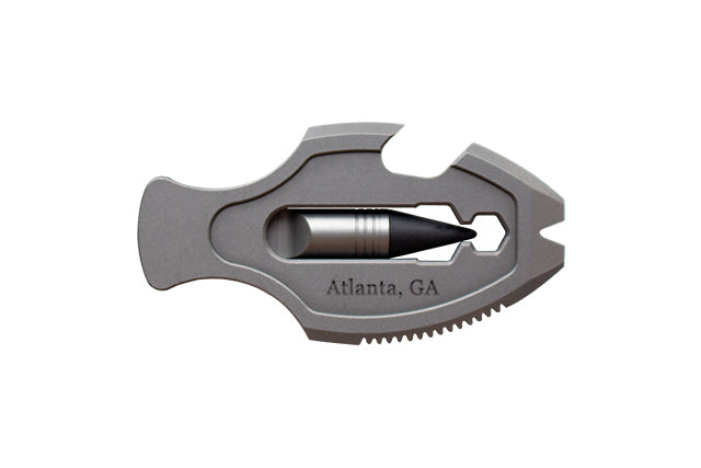 The Flounder 1.0: Titanium Multitool Pendant For EDC