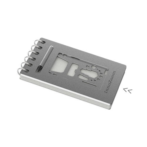 TiX Note: The Waterproof Titanium 12-in-1 Multi Notebook