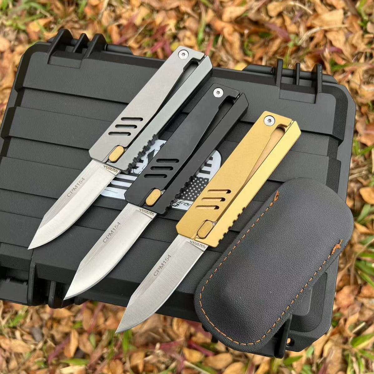 Lightning-Fast Gravity Knife – Al Alloy EDC Blade with One-Hand Opening