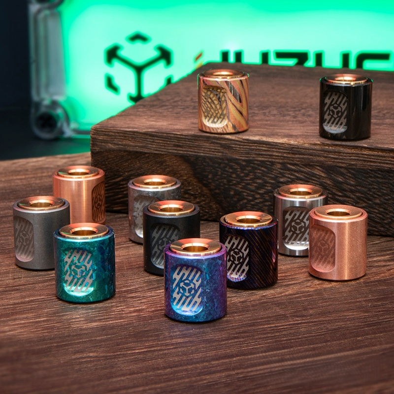 SpinCore-Titanium Fidget Pendant – Precision Spinner, EDC Necklace & Stress Reliever