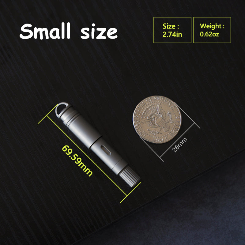 DartInk – Quick-Release Titanium Mini Pen & Knife