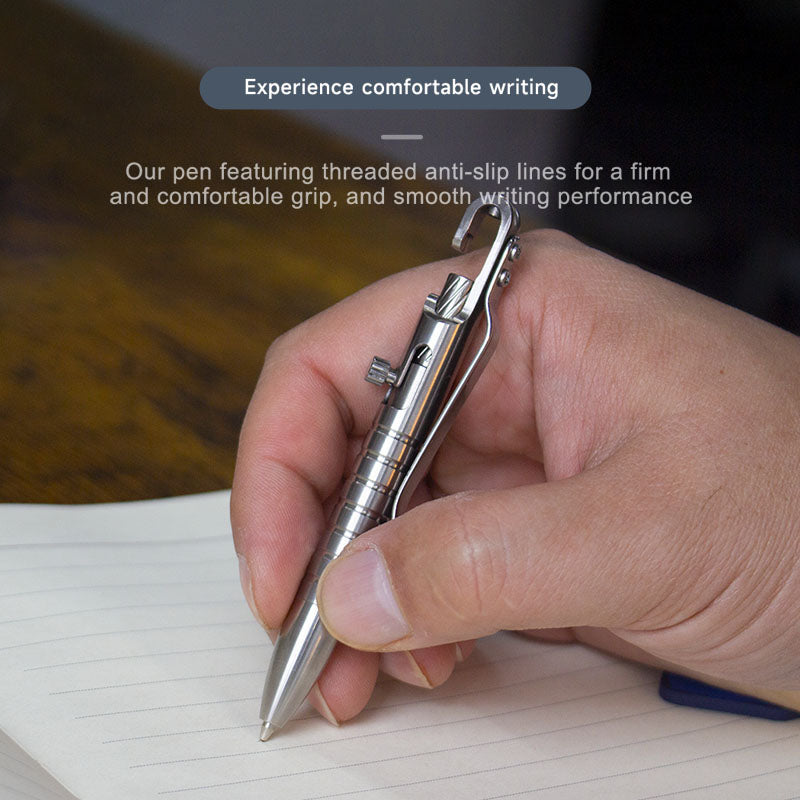 The Ultimate Titanium Bolt Action Pen