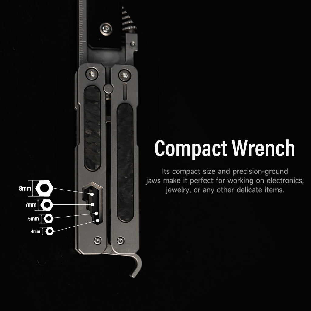 WingSpan: All-In-One Titanium Butterfly Multifunctional Tool