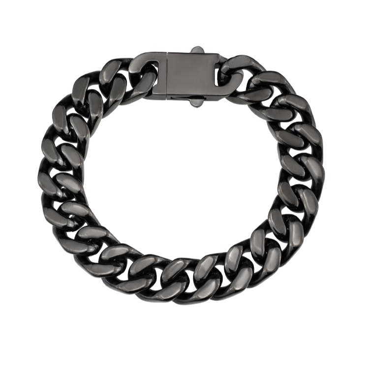 VortexLink– Dual-Sided Titanium Steel Cuban Bracelet