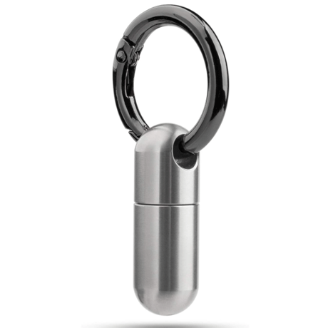 ADD ONS: Titanium Keychain Pill Holder