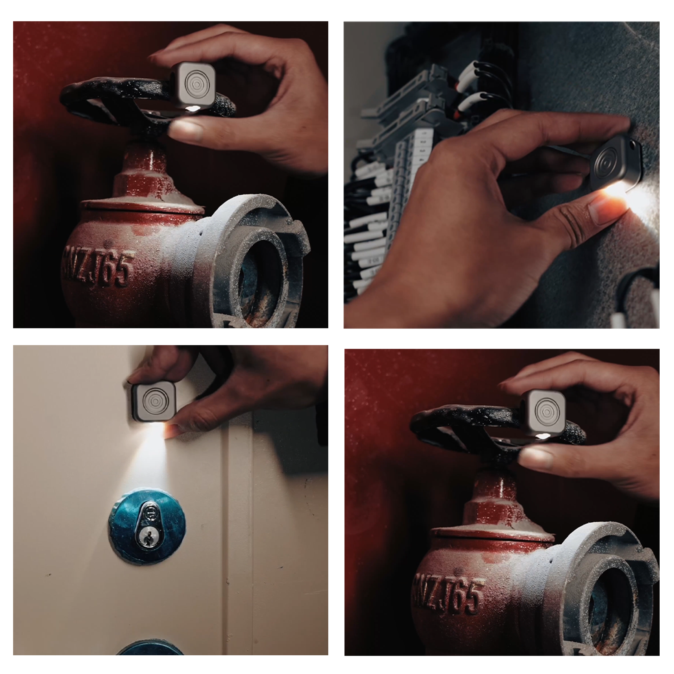 MagCoin - Titanium Magnetic Quick-Release Micro Flashlight