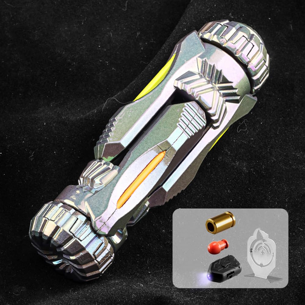 Vortex Blaster – Mini Alloy Pocket Blaster with Shell Ejection & Multi-Play Spin