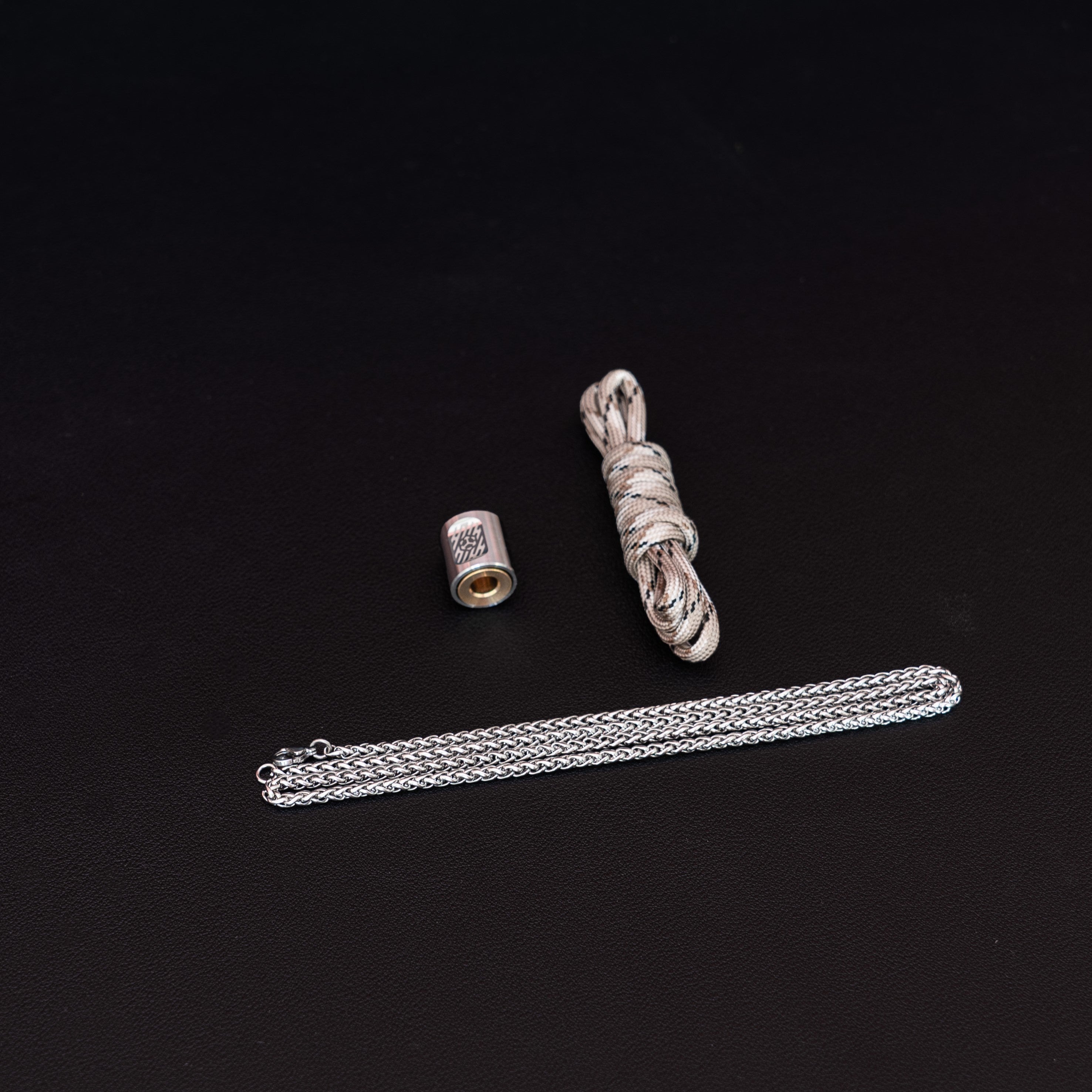 SpinCore-Titanium Fidget Pendant – Precision Spinner, EDC Necklace & Stress Reliever