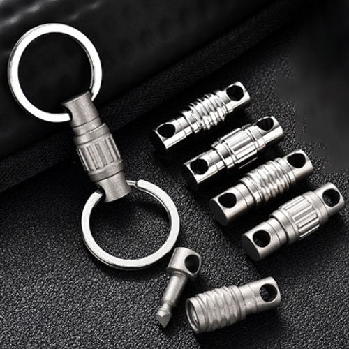 ADD ONS:Titanium Quick Release Keychain Clip