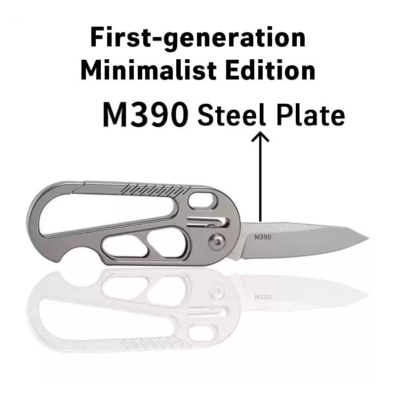 EdgeKey: Titanium Multi-Function Keychain Knife