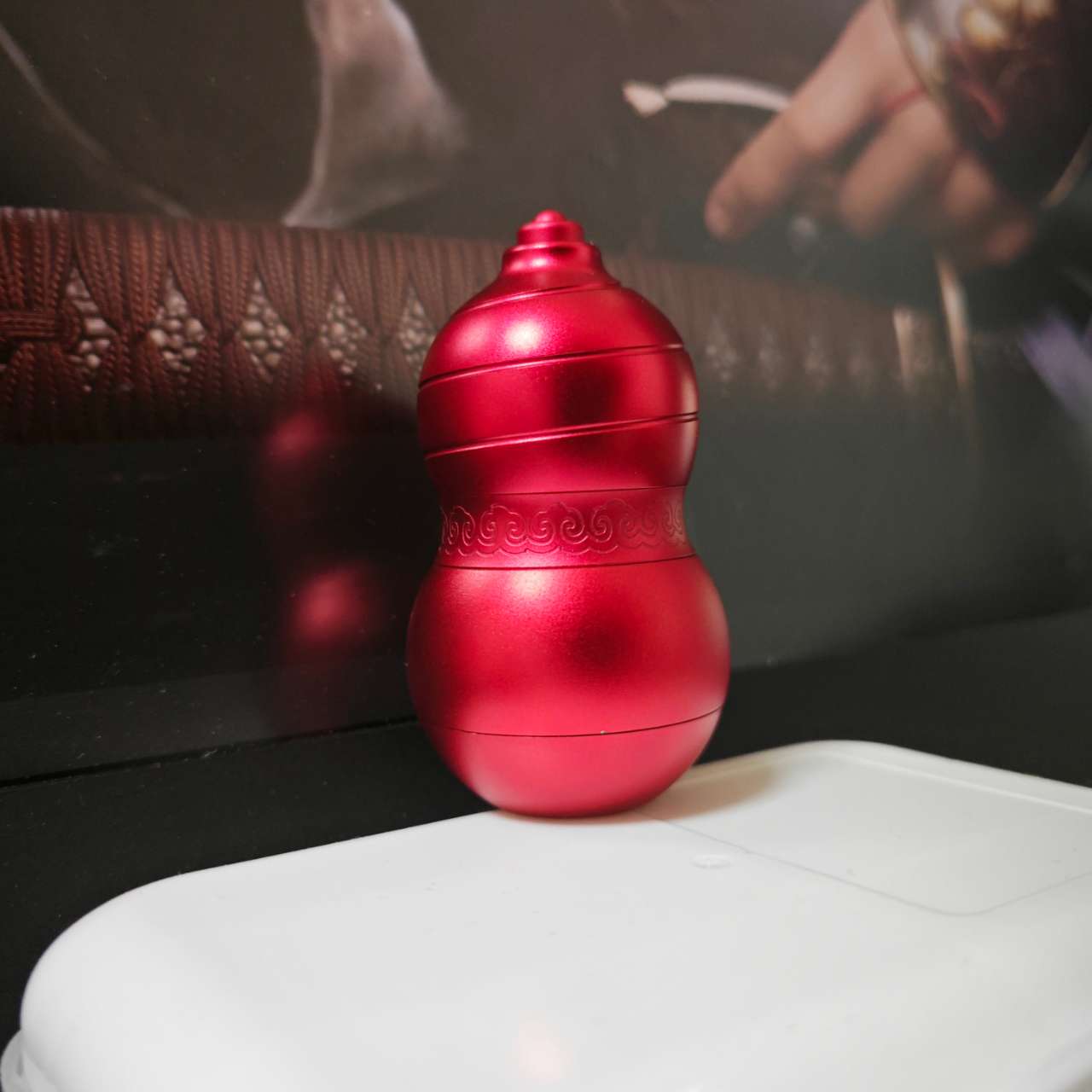 Cosmic Gourd:EDC Fidget Toy with Stellar Rhythm Spinner