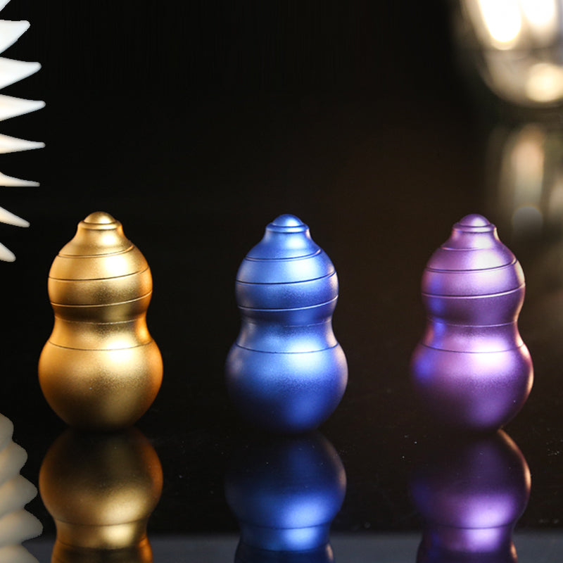 Cosmic Gourd:EDC Fidget Toy with Stellar Rhythm Spinner