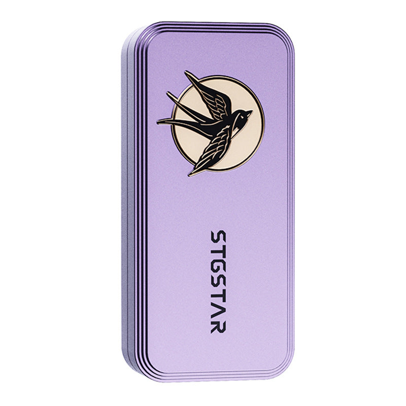 Swallow Metal Push Slider:Clicking EDC Stress Reliever Fidget Toy