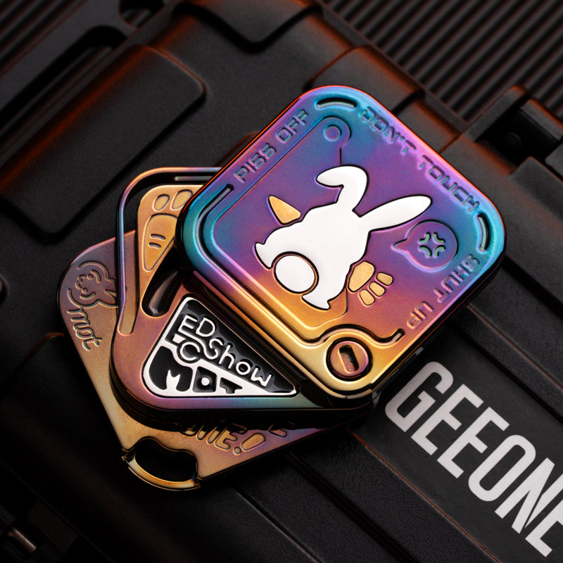 Polar Flash:SNAP Magnetic Flicker Fork Triple-Slide EDC Stress Relievers