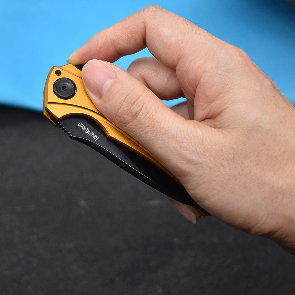 Steel Hunter:Ultimate Steel-Aluminum EDC Folding Knife