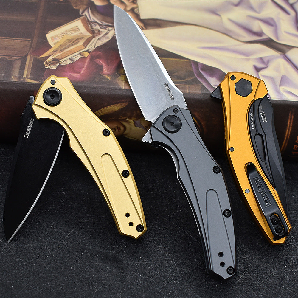 Steel Hunter:Ultimate Steel-Aluminum EDC Folding Knife