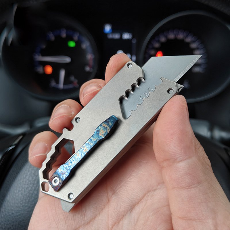 Wasp-Sting Tactical:TC4 Titanium Instant Blade Change Knife