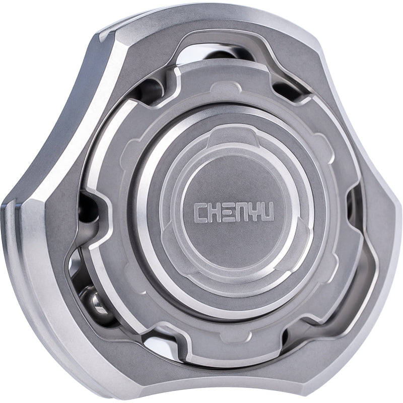 Titanium Compound Gyro Fidget Spinner:Modular EDC Stress Relief Toy
