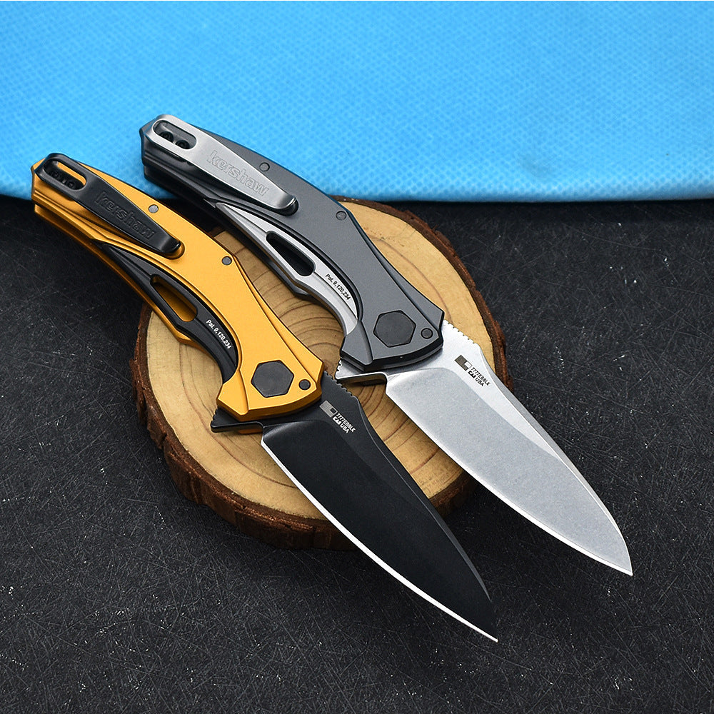 Steel Hunter:Ultimate Steel-Aluminum EDC Folding Knife