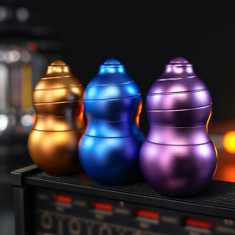 Cosmic Gourd:EDC Fidget Toy with Stellar Rhythm Spinner