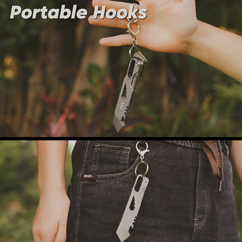 Feather-Weight Titanium EDC: Multi-tool Survival Functions in One Gear