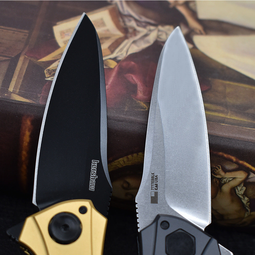 Steel Hunter:Ultimate Steel-Aluminum EDC Folding Knife