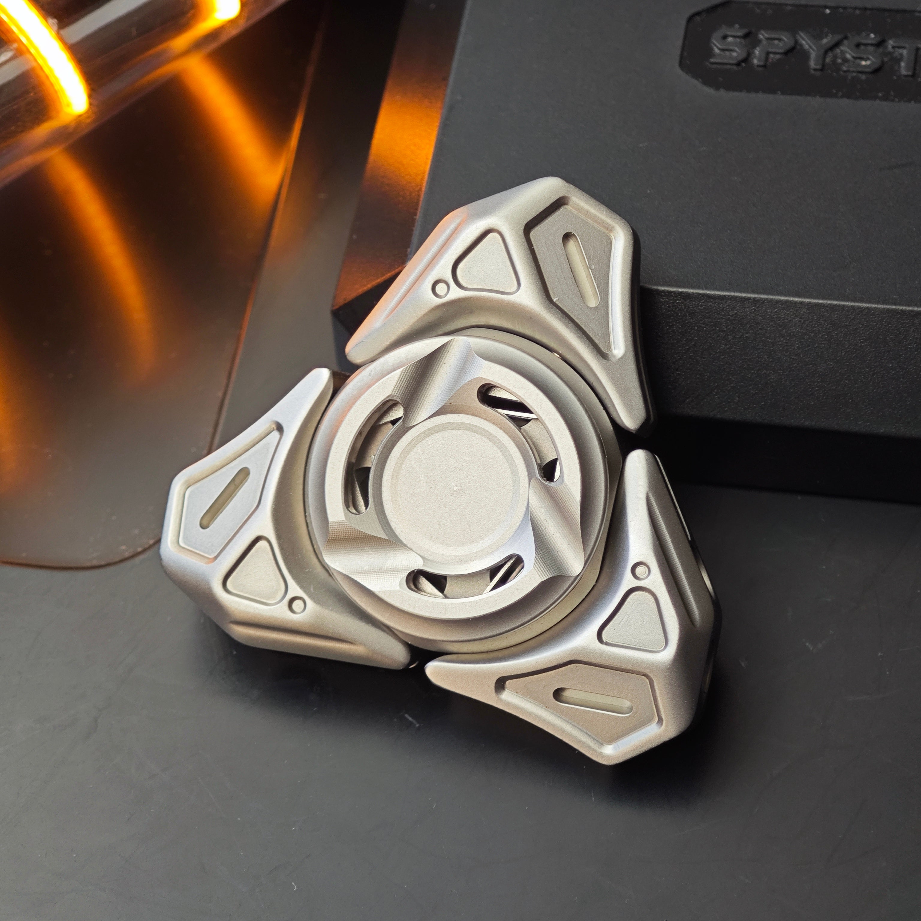 Blade Storm:Cerberus Stainless Steel EDC Fidget Spinner
