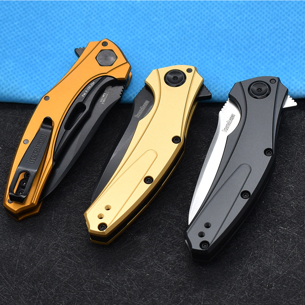 Steel Hunter:Ultimate Steel-Aluminum EDC Folding Knife