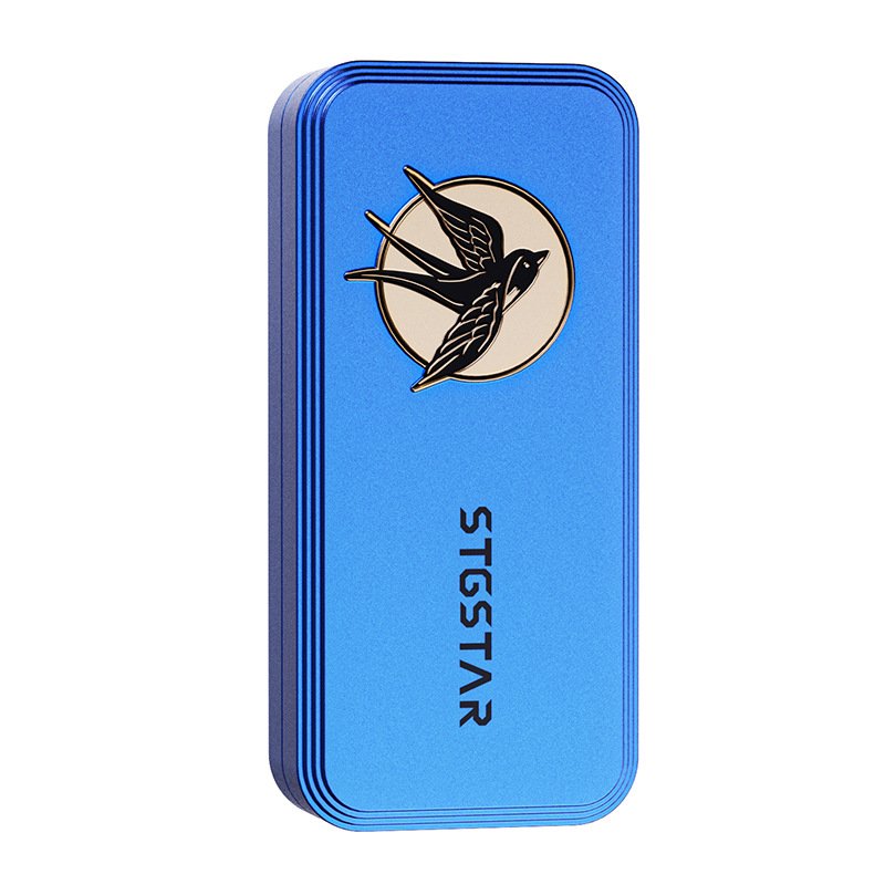 Swallow Metal Push Slider:Clicking EDC Stress Reliever Fidget Toy