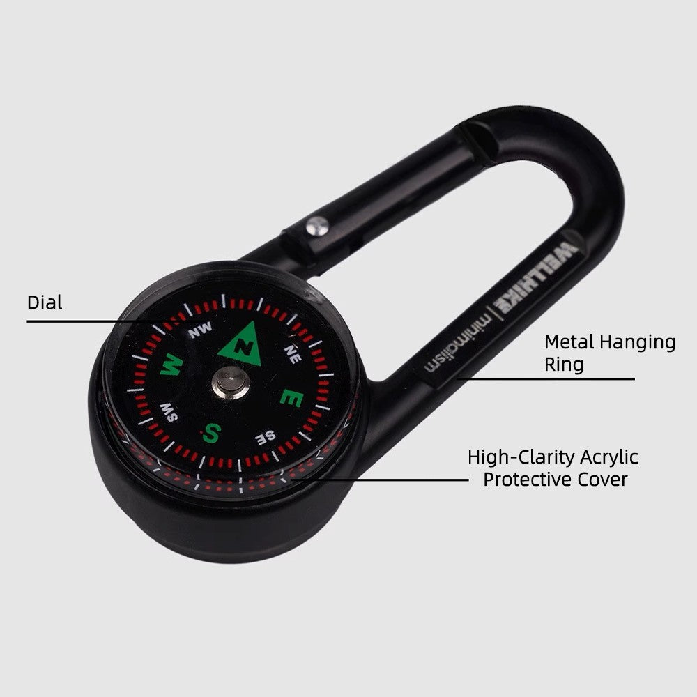 ADD-ONS：Compass Thermometer with Carabiner