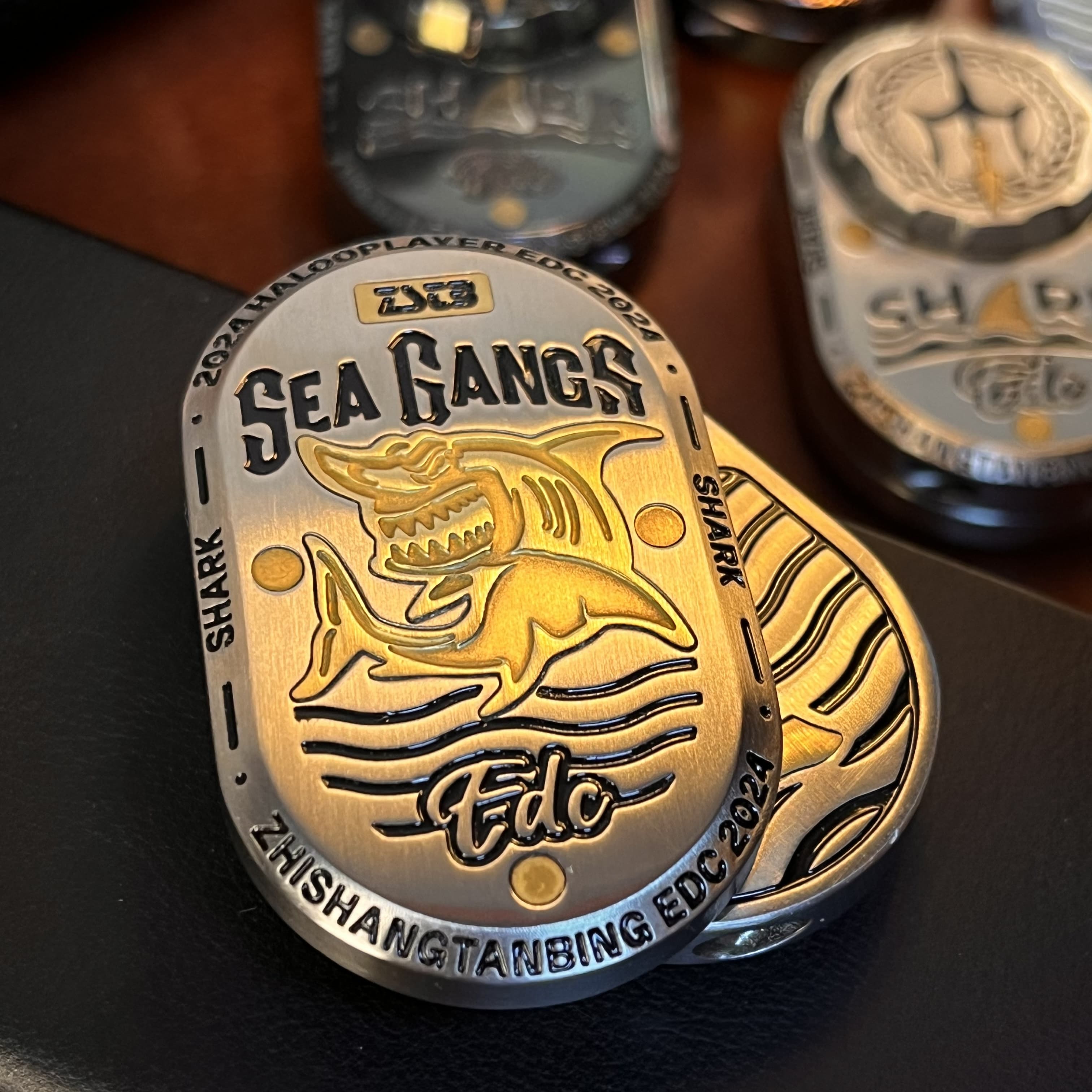 SharkPulse – Precision EDC Fidget Toy Stress Reliever