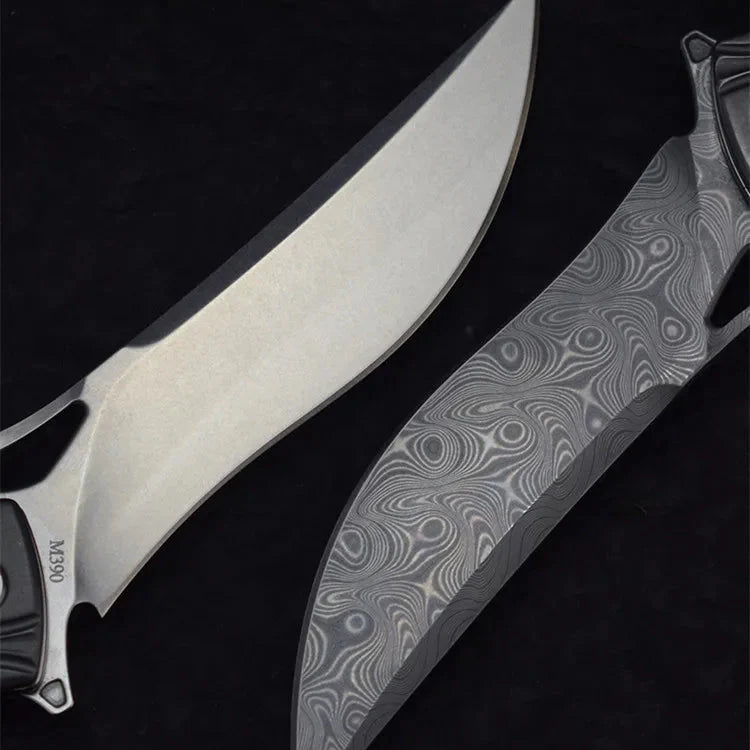 Night Owl – M390 Steel Carbon Fiber Tactical Folding Knife