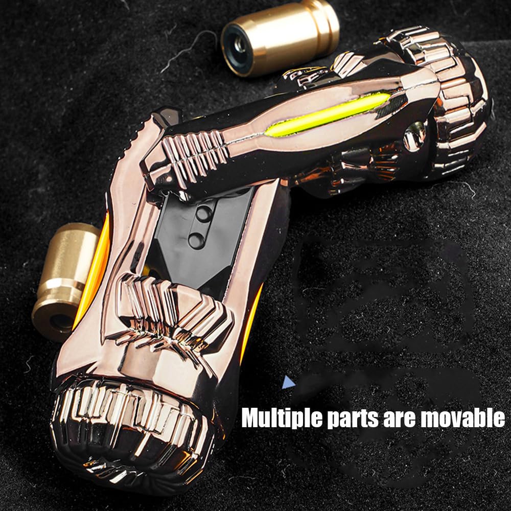 Vortex Blaster – Mini Alloy Pocket Blaster with Shell Ejection & Multi-Play Spin