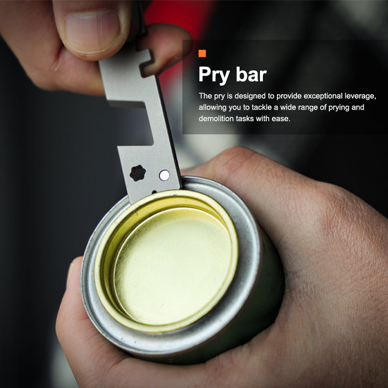 The TriPro Stand: 15-in-1 Titanium EDC Tool and Phone Stand